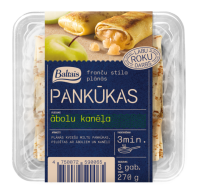 Pankūkas. Ābolu kanēļa