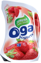 Oga jogurts, zemeņu