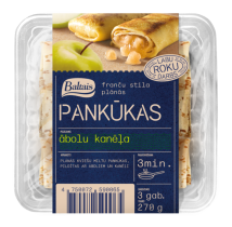 Pankūkas. Ābolu kanēļa