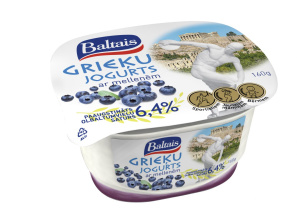 Baltais Grieķu jogurts ar mellenēm