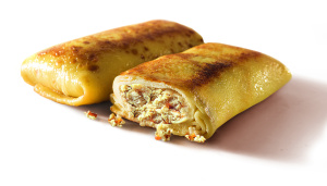 Pankūkas ar tītara gaļas pild. 0,09